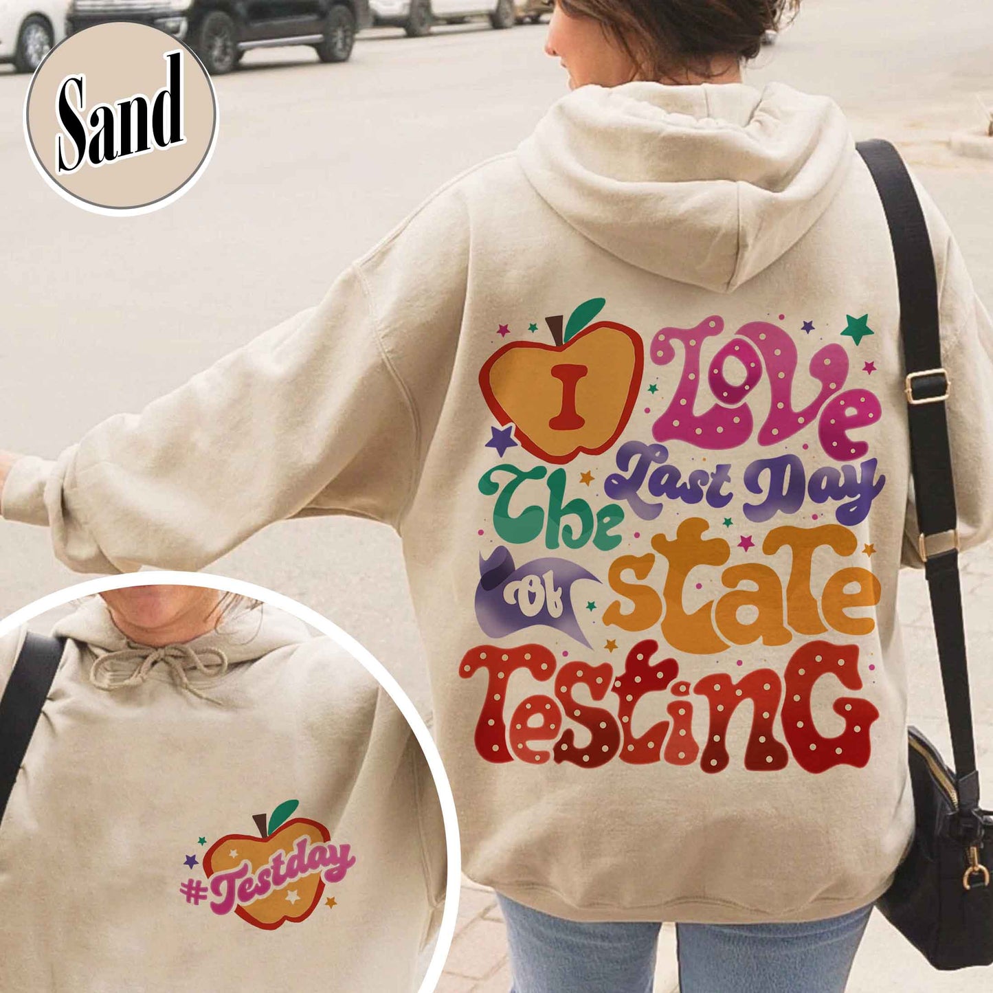 School Hoodie, I Love State Testing Hoodie, You Got This Hoodie, Back to School Hoodie