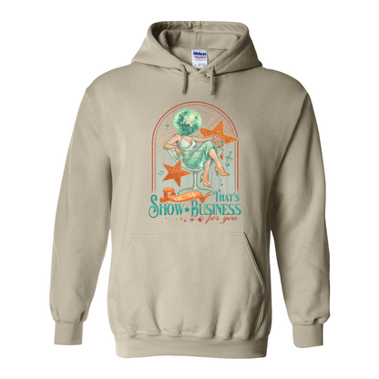 Showgirl Era Hoodie, And Baby That’s Show Business For You Hoodie, Retro Quote Top, Concert Merch