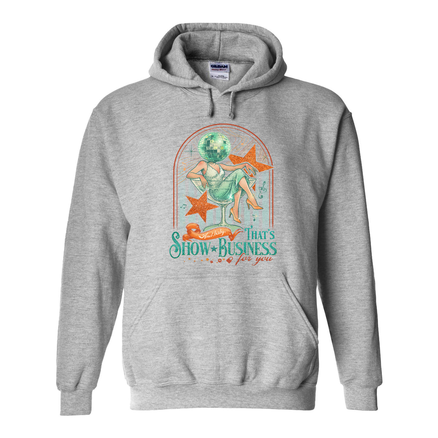 Showgirl Era Hoodie, And Baby That’s Show Business For You Hoodie, Retro Quote Top, Concert Merch