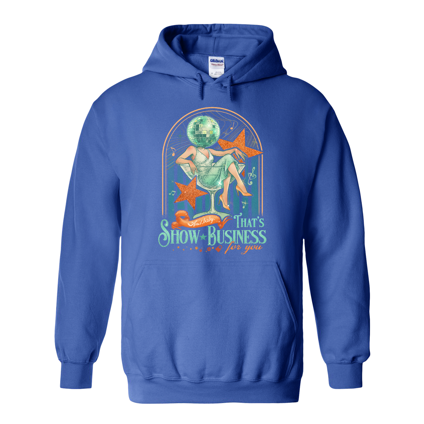 Showgirl Era Hoodie, And Baby That’s Show Business For You Hoodie, Retro Quote Top, Concert Merch