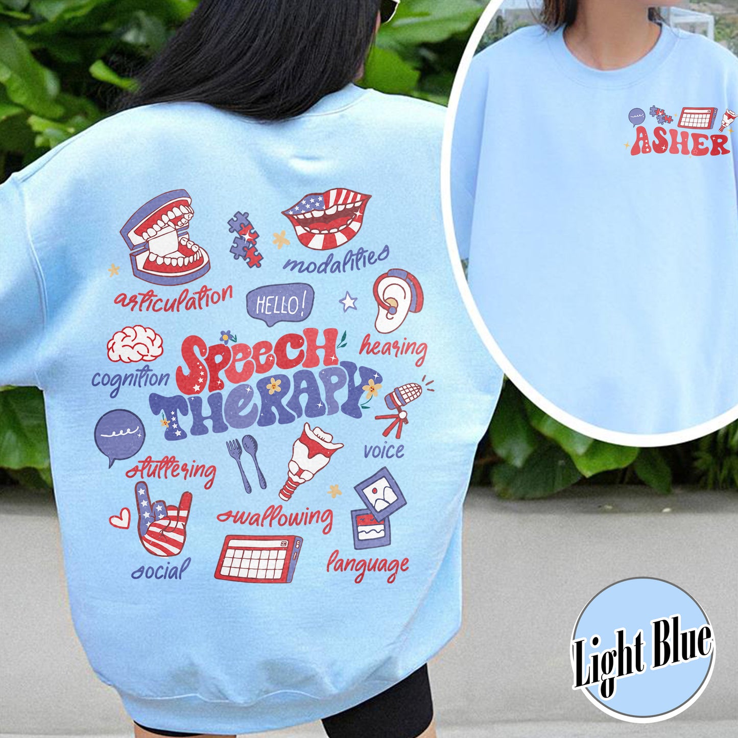 Speech Therapy Sweatshirt, SLP Sweatshirt, Speech Language Pathologist Sweatshirt, Speech Pathology Sweatshirt