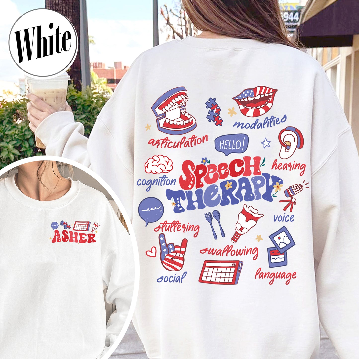 Speech Therapy Sweatshirt, SLP Sweatshirt, Speech Language Pathologist Sweatshirt, Speech Pathology Sweatshirt