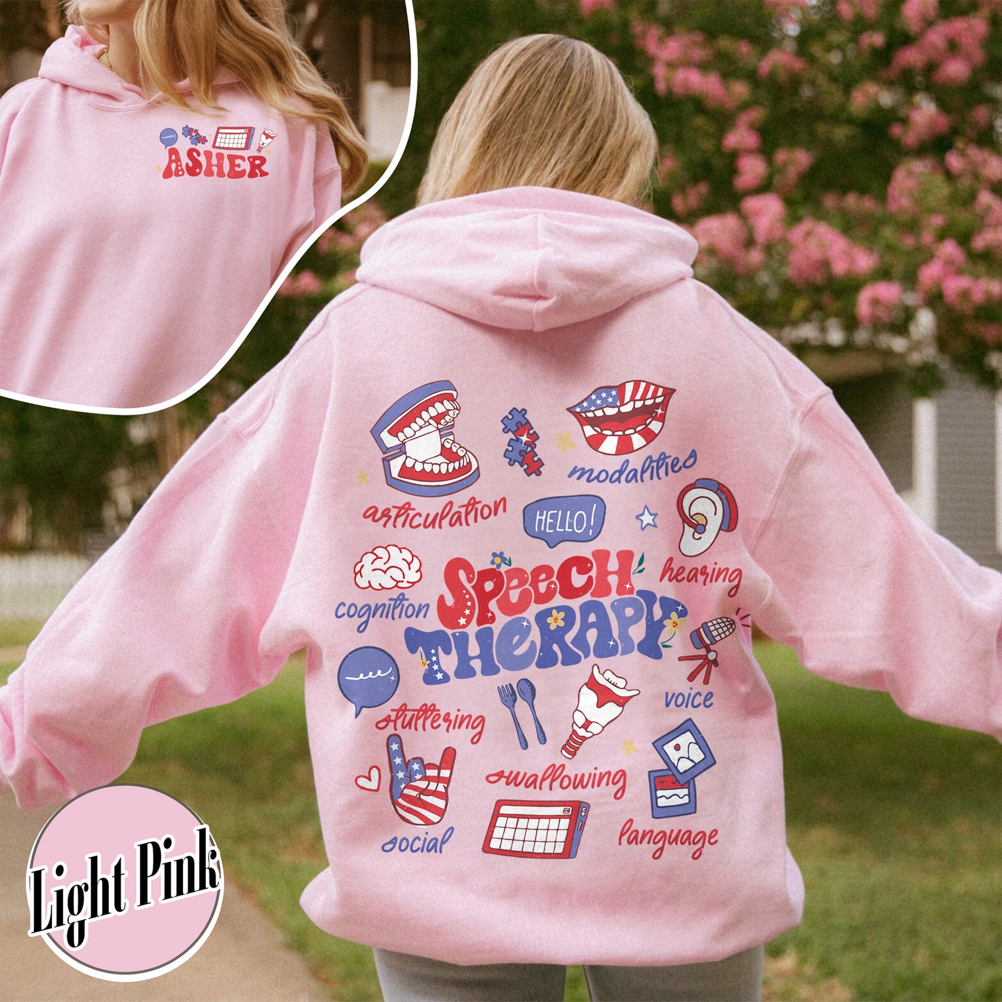 Speech Therapy Hoodie, SLP Hoodie, Speech Language Pathologist Hoodie, Speech Pathology Hoodie