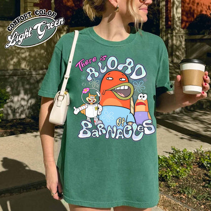 SpongeBob SquarePants Comfort Color shirt, This is a load of Barnacles Shirt, Funny Spongebob Shirt, Funny Cartoon meme shirt