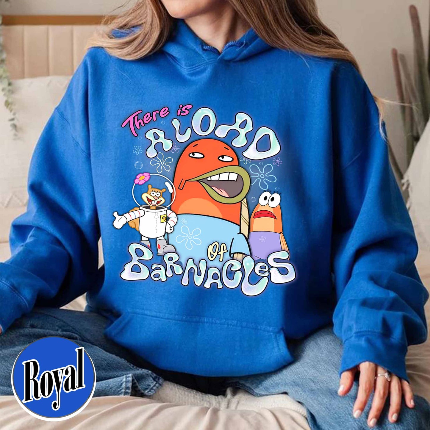 SpongeBob SquarePants Hoodie, This is a load of Barnacles Hoodie, Funny Spongebob Hoodie, Funny Cartoon meme Hoodie