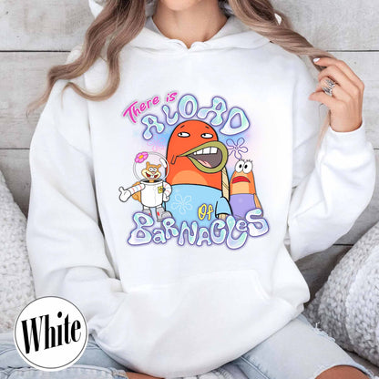 SpongeBob SquarePants Hoodie, This is a load of Barnacles Hoodie, Funny Spongebob Hoodie, Funny Cartoon meme Hoodie