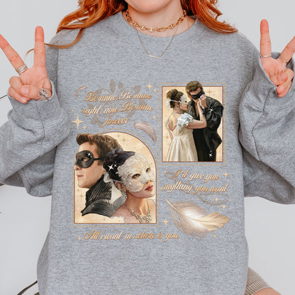 From Masquerade to Marriage – Benophie Inspired – Bridgerton Benedict & Sophie Regency Romance Sweatshirt