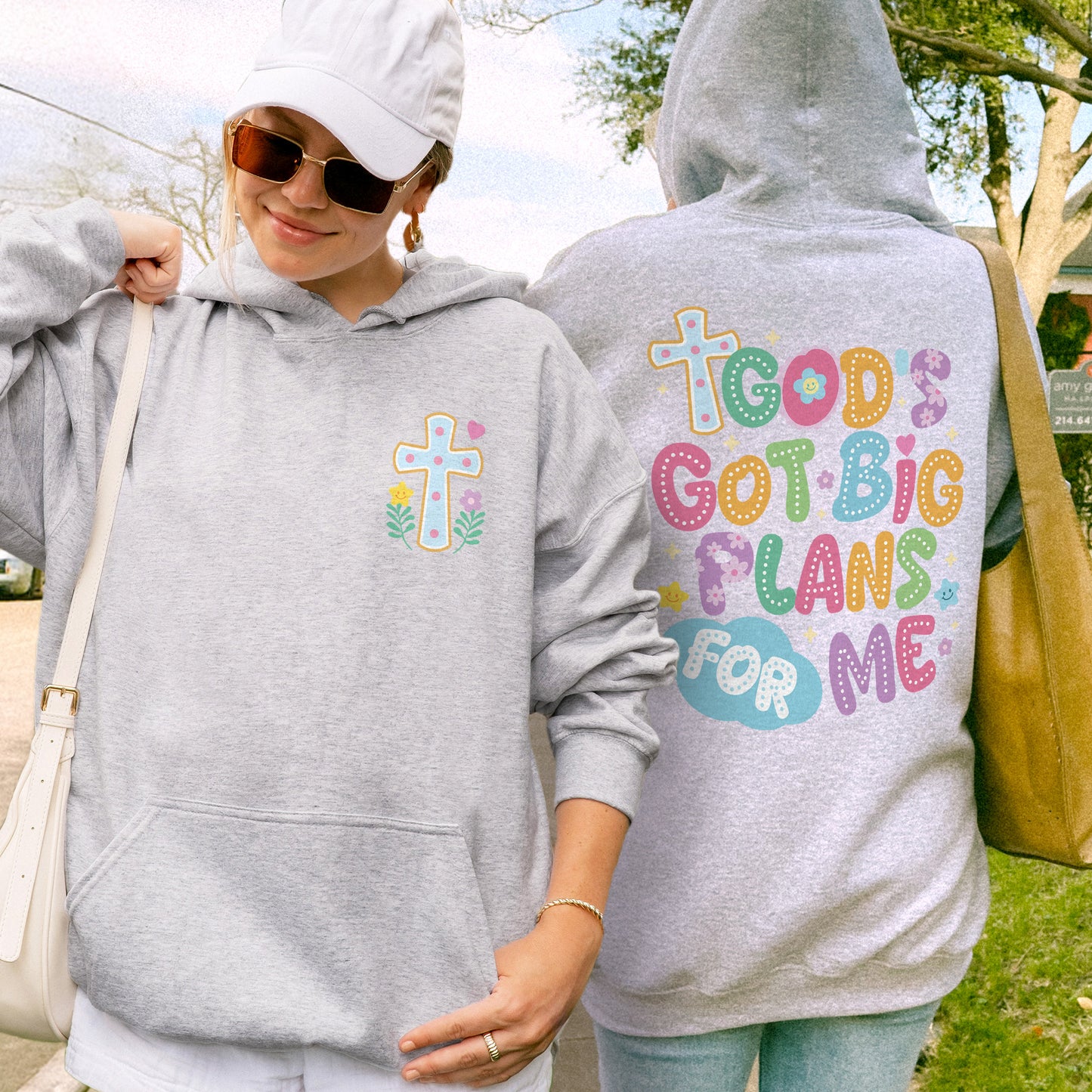 God’s Got Big Plans For Me Hoodie, Christian Kids Hoodie, Faith Graphic Hoodie, Religious Gift Hoodie