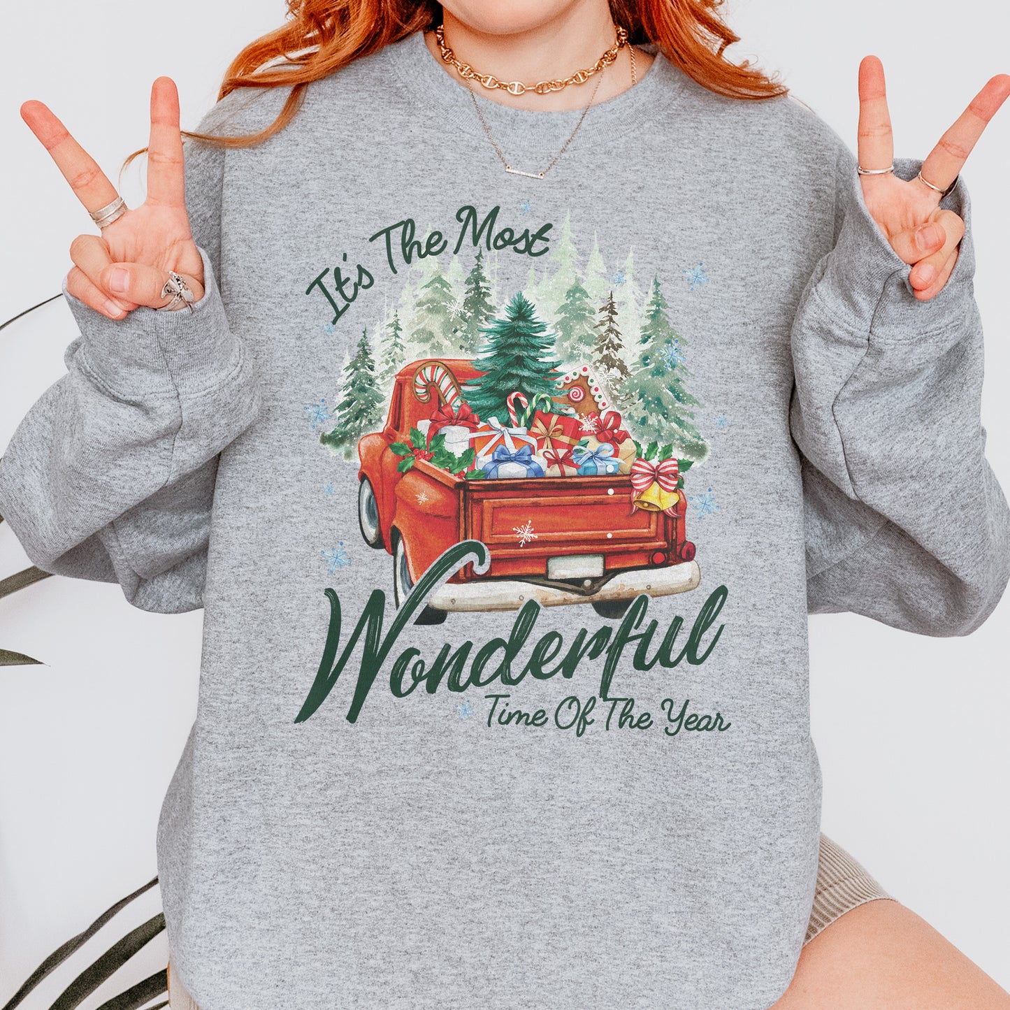 It’s The Most Wonderful Time Of The Year Chrismast Holiday Sweatshirt