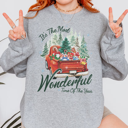 It’s The Most Wonderful Time Of The Year Chrismast Holiday Sweatshirt