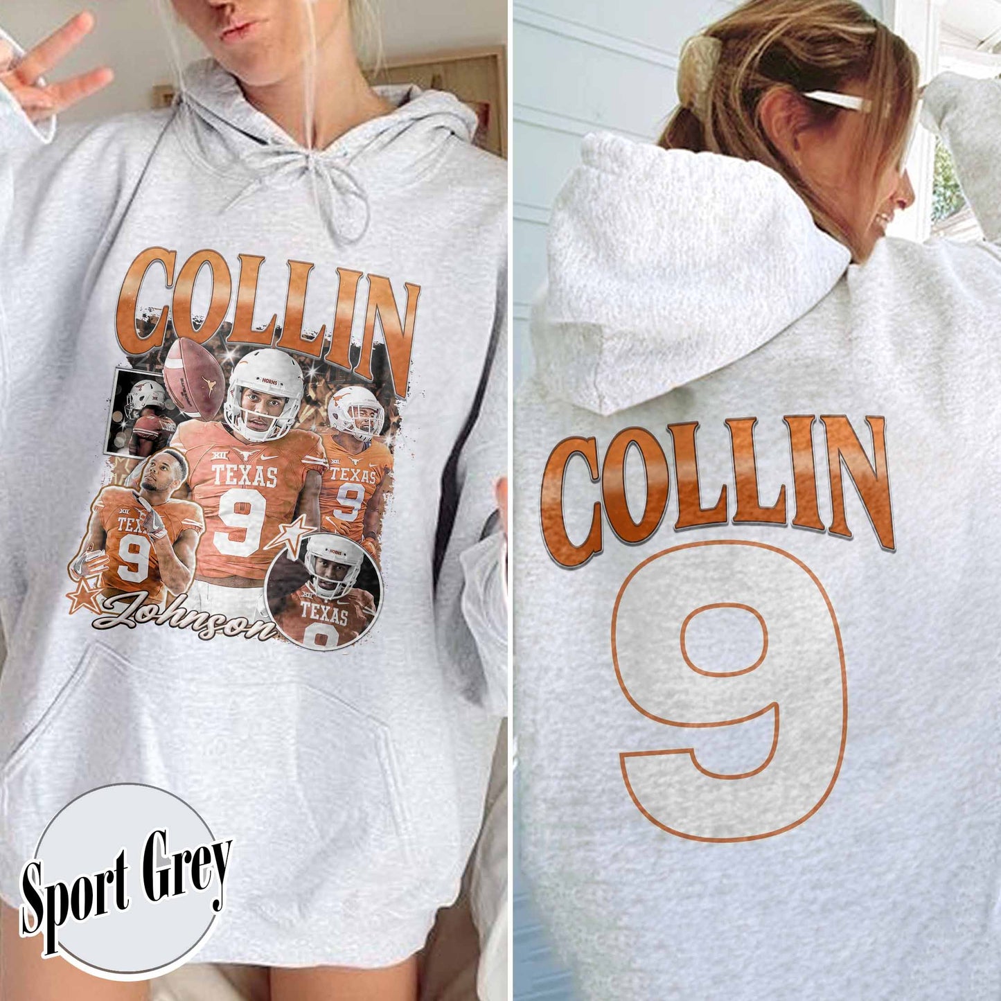 Football Custom Bootleg Hoodie, Supportive Game Days Hoodie, Custom Player Hoodie