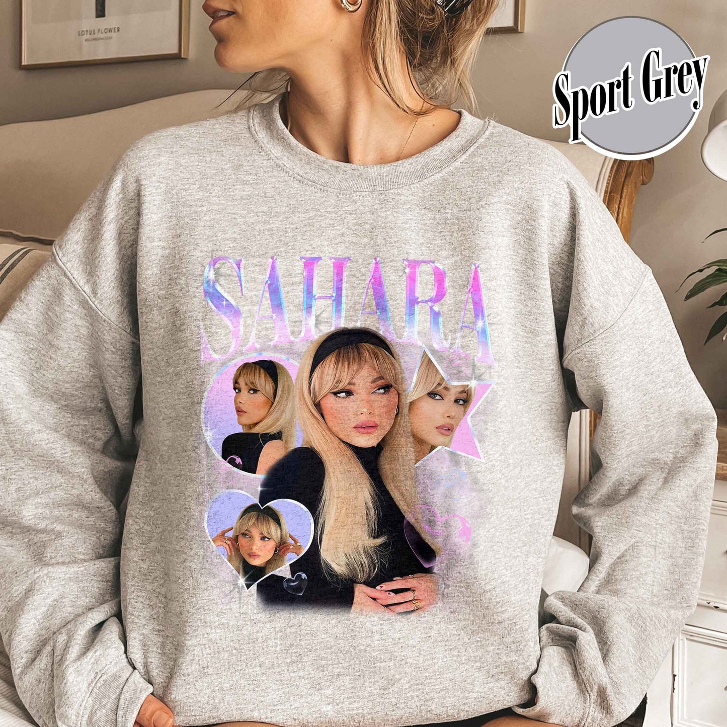 Custom Vintage Bootleg Girlfriend Sweatshirt, Bootleg Retro 90s Sweatshirt, Retro Custom Bootleg Rap Sweatshirt
