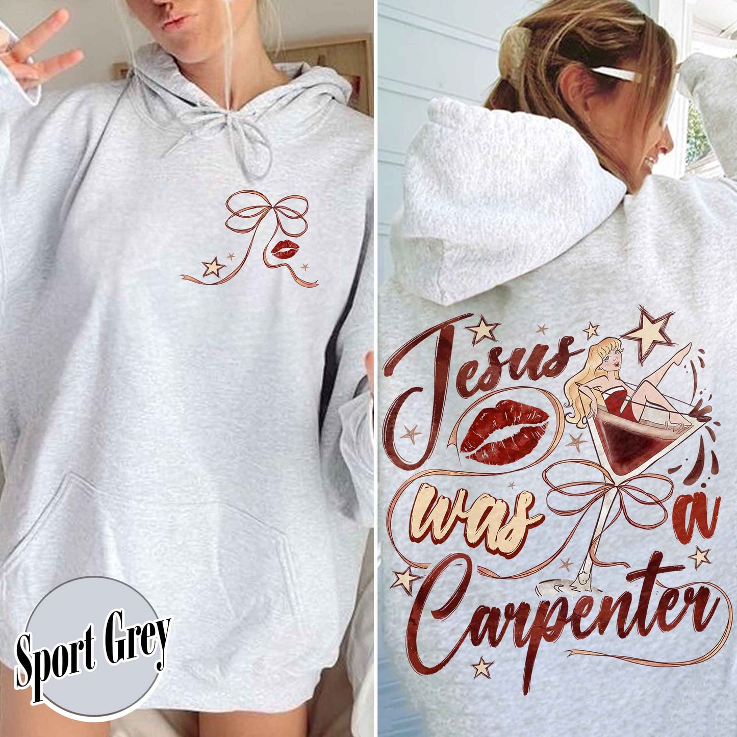Music Lover Hoodie, Jesus Was a Carpenter Hoodie, Espresso Hoodie, Soft Girl Hoodie, Short N Sweet Hoodie