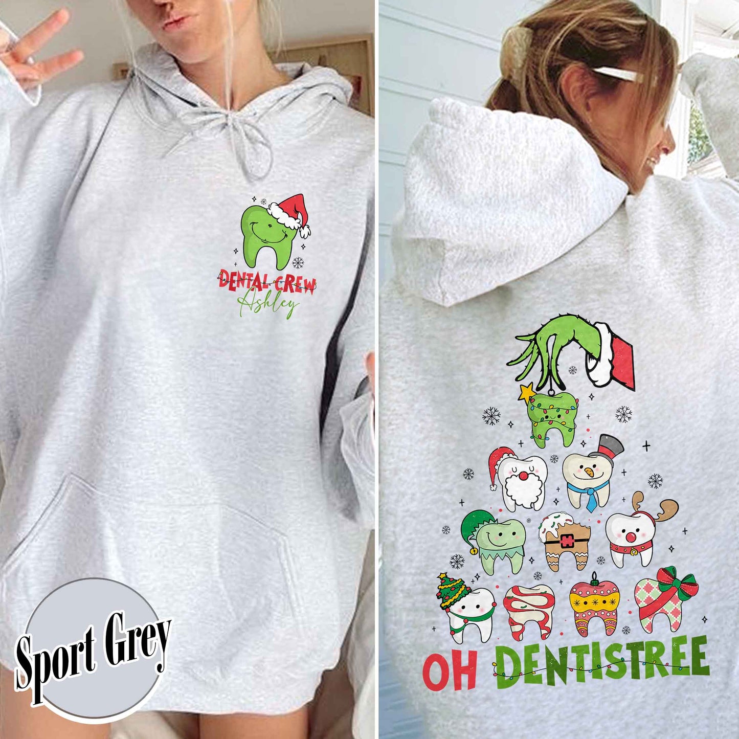 Dental Christmas Tree Hoodie,Funny Christmas Teeth Shirt,Funny Christmas Teeth,Christmas Teeth Dentist Shirt,Gift For Dentist On Christmas