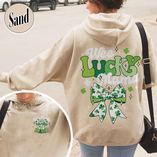 St Patrick's Day Hoodie,Wee Little Hooligan Hoodie,St Patricks Day Family Hoodie,Wee Lucky Hoodie