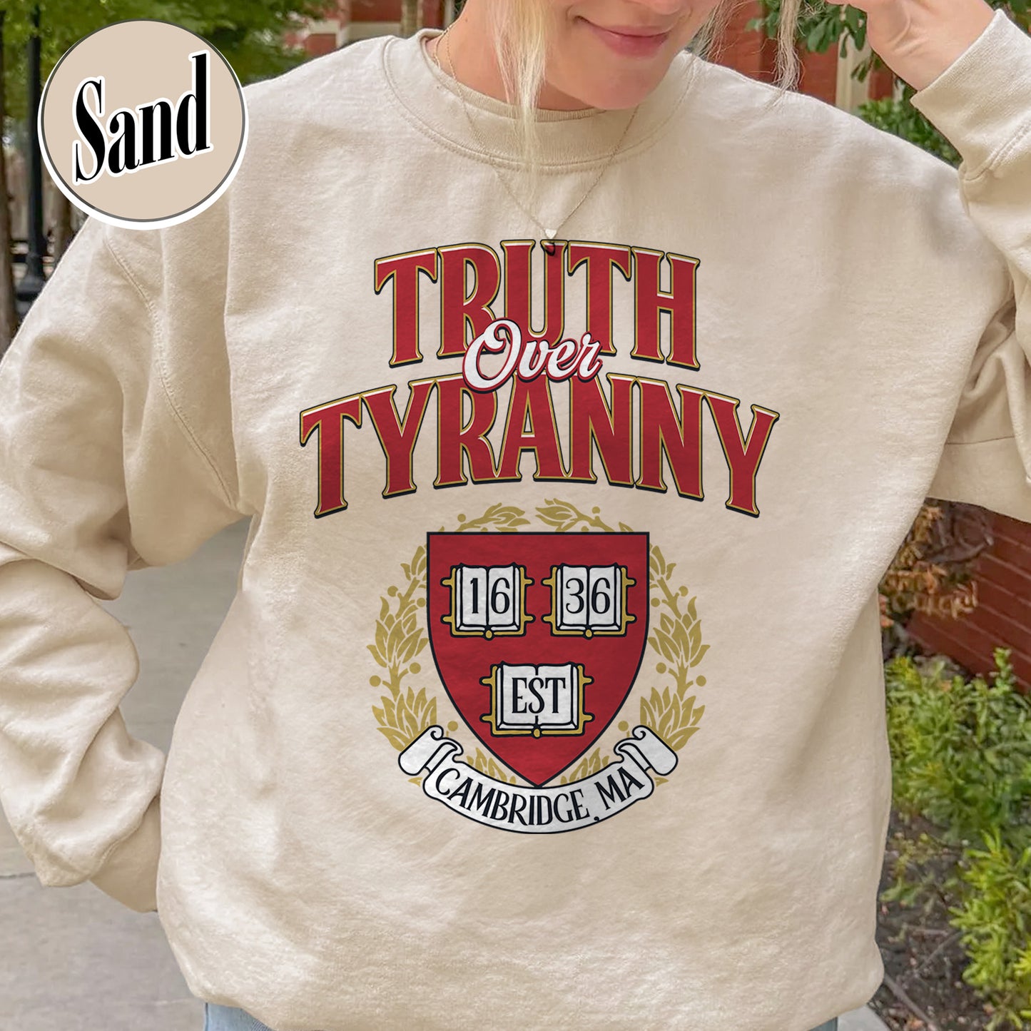 Support University Sweatshirt, Truth Over Tyranny Sweatshirt, Protect Higher Education Academic Sweatshirt