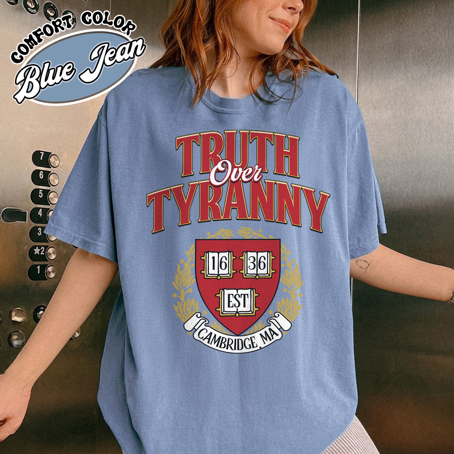Support University Comfort Color Shirt, Truth Over Tyranny Shirt, Protect Higher Education Academic Shirt