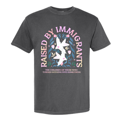 Support Immigrants Comfort Color Shirt, Raised by Immigrants Shirt, Immigrants Make America Great Shirt