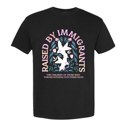 Support Immigrants Comfort Color Shirt, Raised by Immigrants Shirt, Immigrants Make America Great Shirt