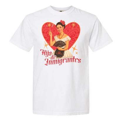 Support Immigration Comfort Color Shirt, Hija De Inmigrantes Shirt, No One Is Illegal Shirt