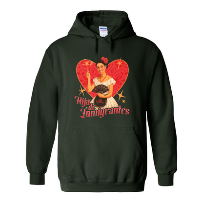 Support Immigration Hoodie, Hija De Inmigrantes Hoodie, No One Is Illegal Hoodie