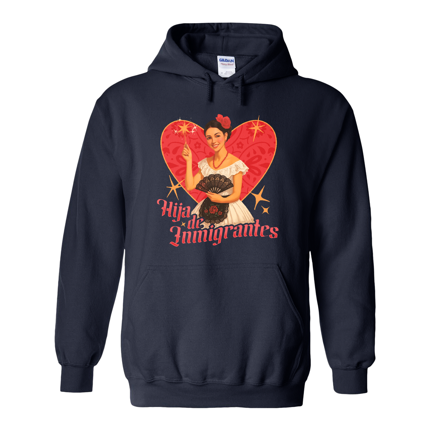 Support Immigration Hoodie, Hija De Inmigrantes Hoodie, No One Is Illegal Hoodie
