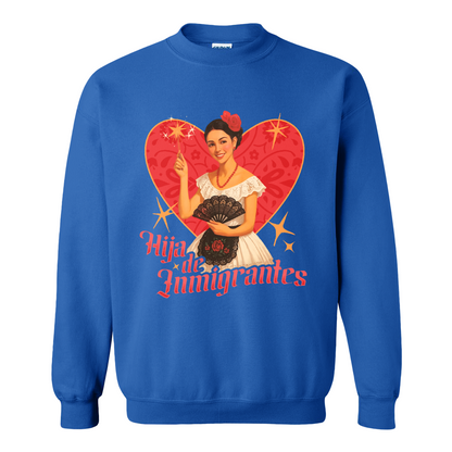 Support Immigration Sweatshirt, Hija De Inmigrantes Sweatshirt, No One Is Illegal Sweatshirt