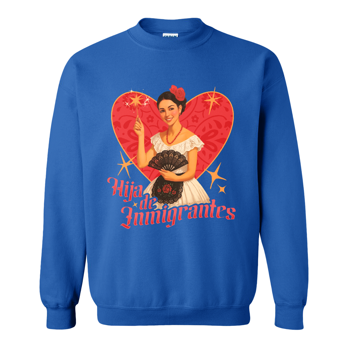 Support Immigration Sweatshirt, Hija De Inmigrantes Sweatshirt, No One Is Illegal Sweatshirt