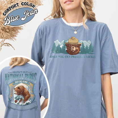 Support National Parks Comfort Colors Shirt, Subtle Anti Trump Shirt, Fuck Elon Musk Shirt, Anti Elon Musk