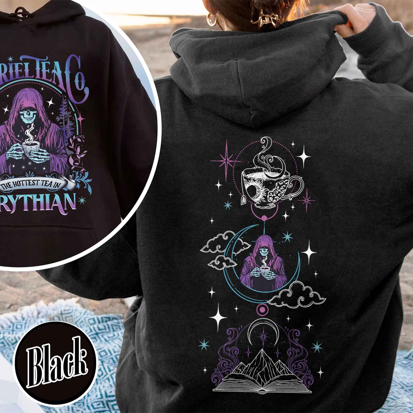Suriel Tea Co Hoodie,Bookish Hoodie,Acotar Hoodie,A Court Of Thorns And Roses Hoodie
