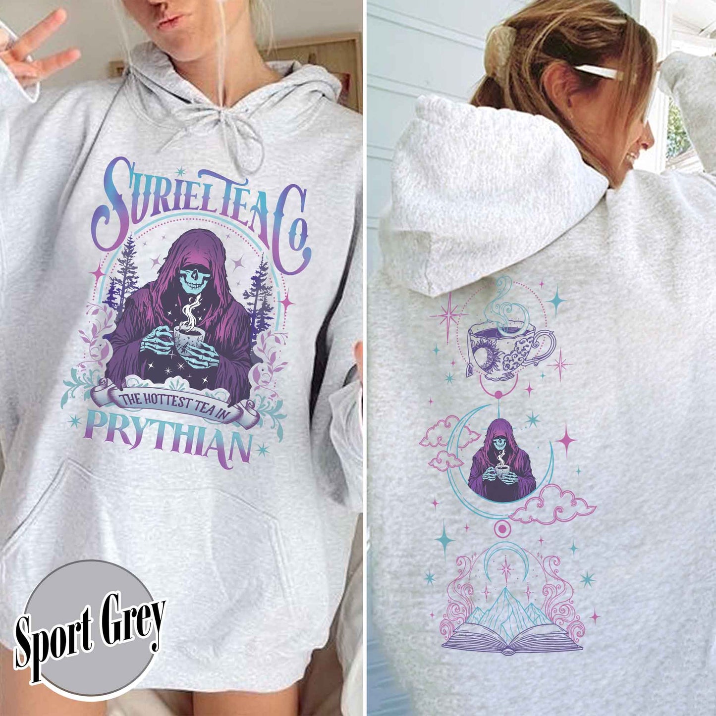 Suriel Tea Co Hoodie,Bookish Hoodie,Acotar Hoodie,A Court Of Thorns And Roses Hoodie