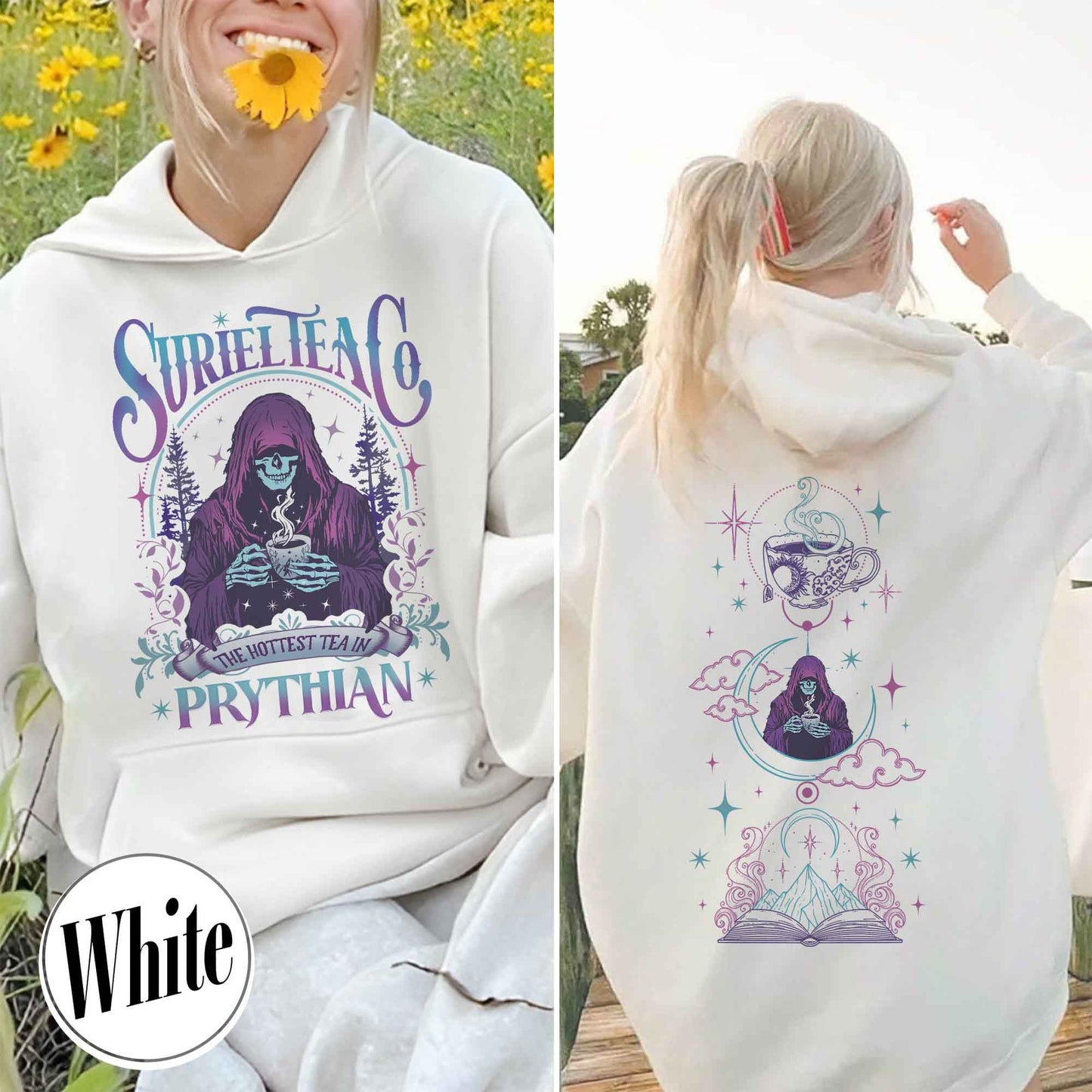 Suriel Tea Co Hoodie,Bookish Hoodie,Acotar Hoodie,A Court Of Thorns And Roses Hoodie