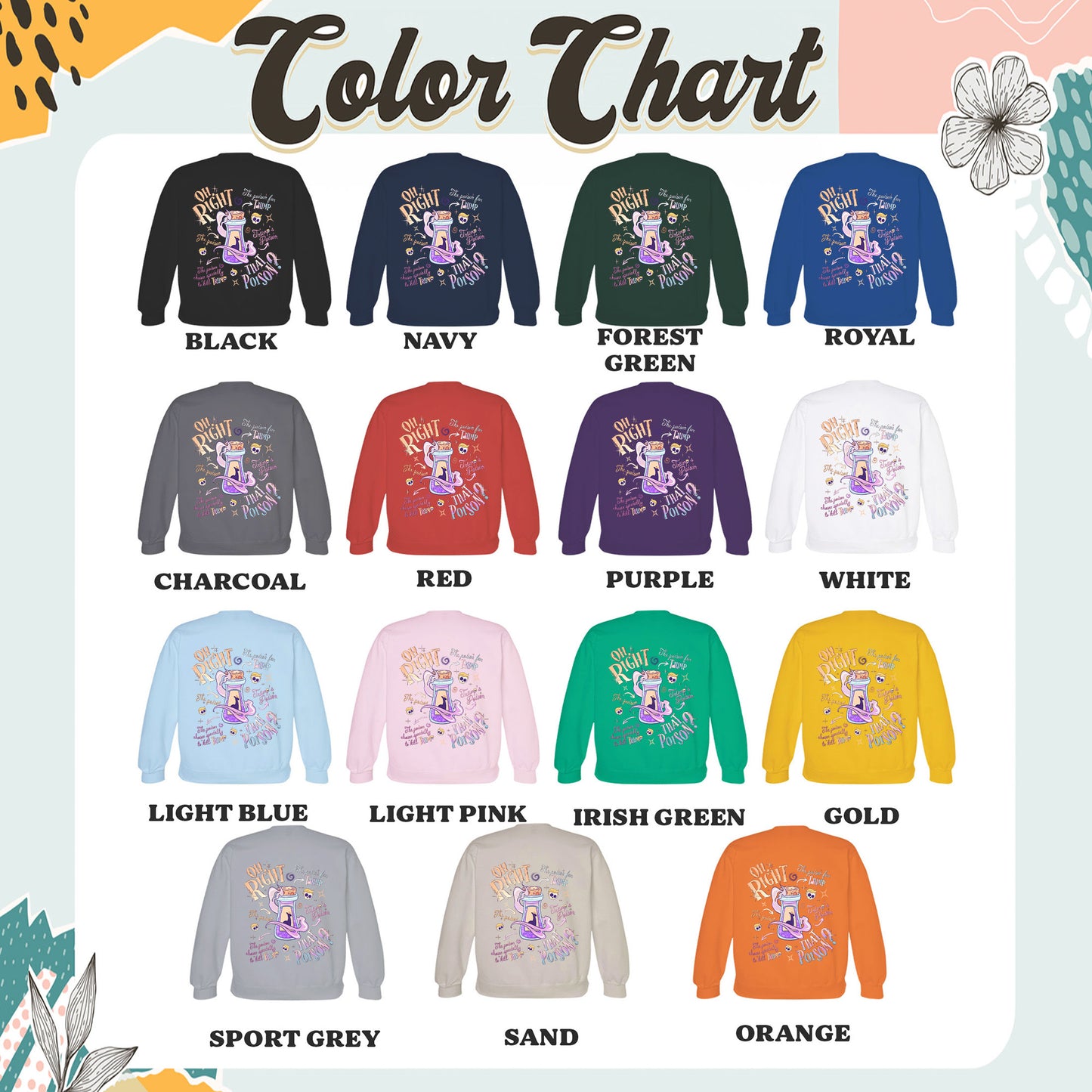 Oh Right That Poison Llama Poison Sweatshirt, FDT Sweatshirt, Foxtrot Delta Tango Sweatshirt