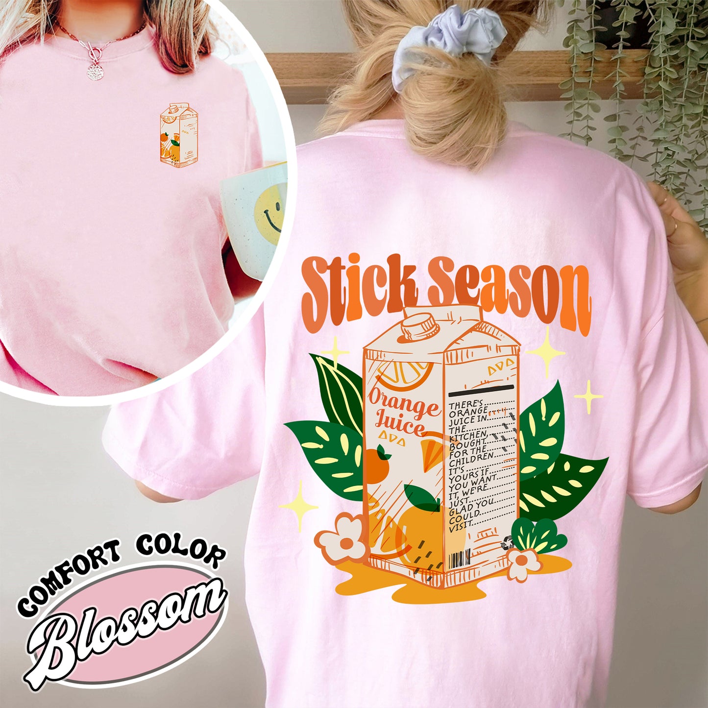 Orange Juice Comfort Color Shirt, Orange Juice Shirt, Stick Season Shirt, My Heart Has Changed And My Soul Changed Shirt, Country Music Tour Shirt