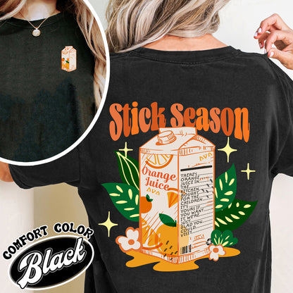 Orange Juice Comfort Color Shirt, Orange Juice Shirt, Stick Season Shirt, My Heart Has Changed And My Soul Changed Shirt, Country Music Tour Shirt