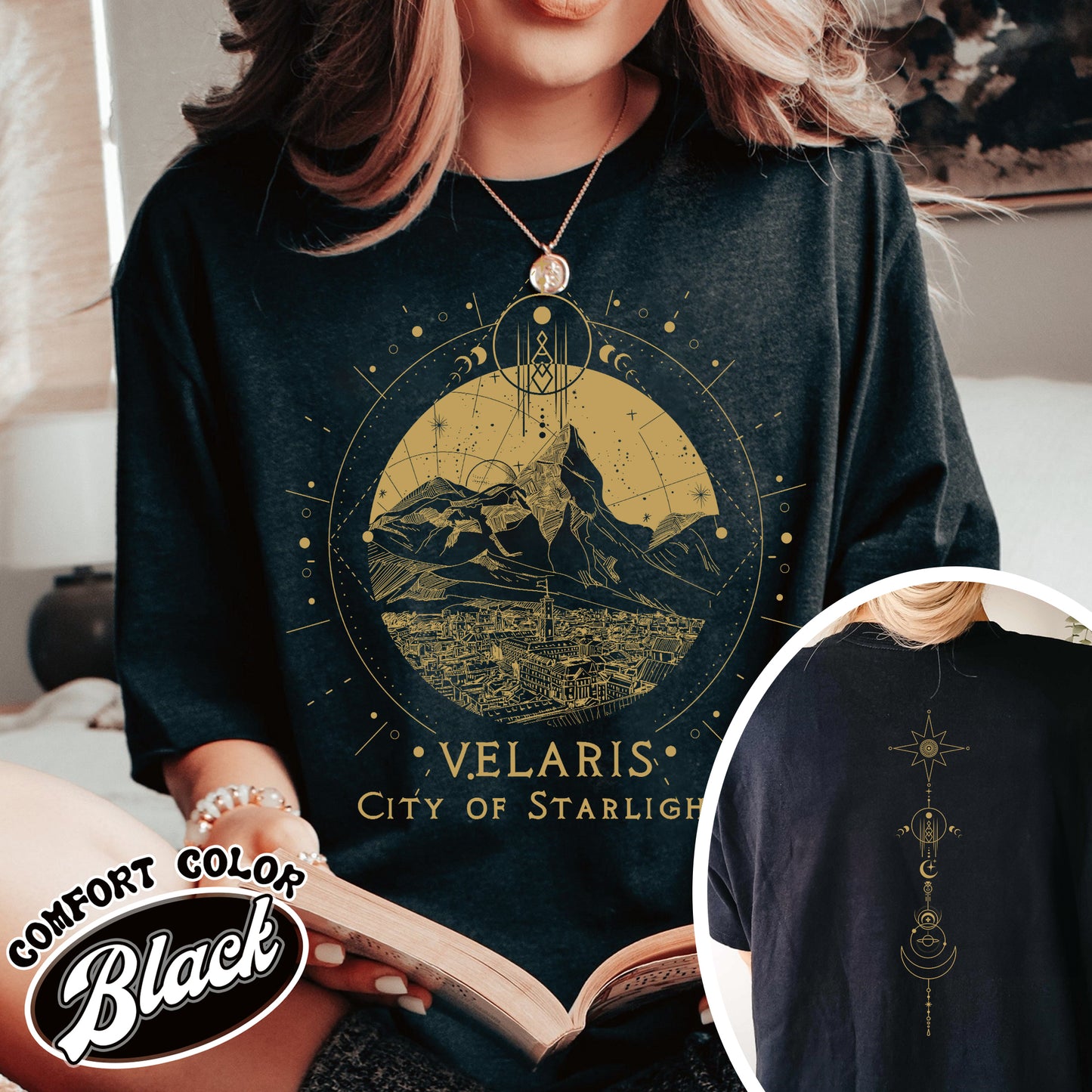 Velaris Starlight Comfort Colors Shirt, Velaris Shirt