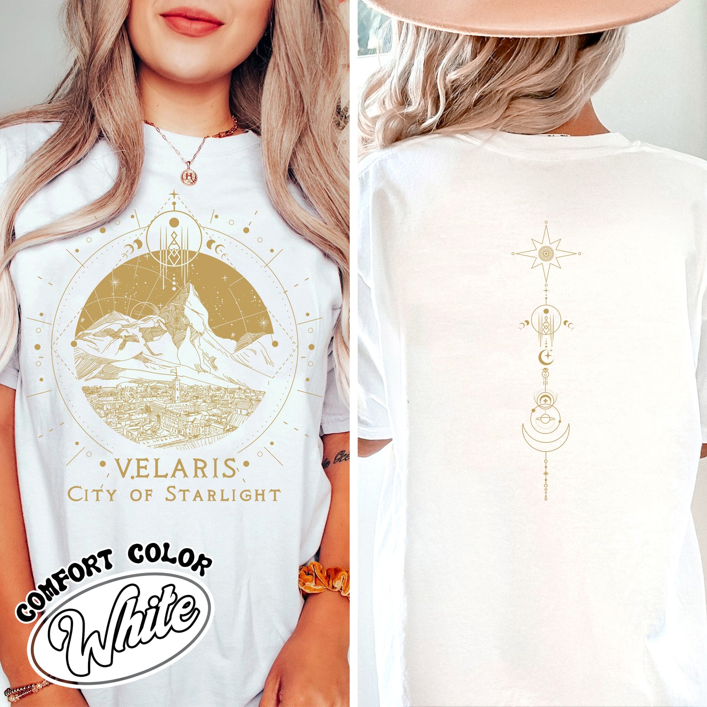 Velaris Starlight Comfort Colors Shirt, Velaris Shirt