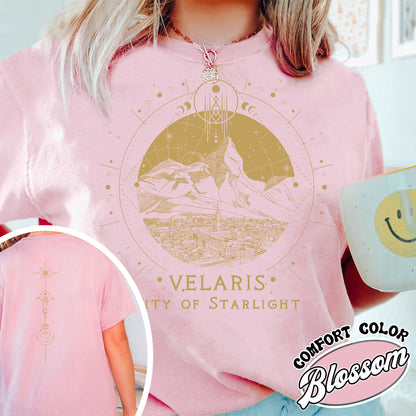 Velaris Starlight Comfort Colors Shirt, Velaris Shirt