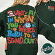 Autism Sweatshirt, Why Fit in When You Were Born To Stand Out Sweatshirt, Autism Mom Sweatshirt