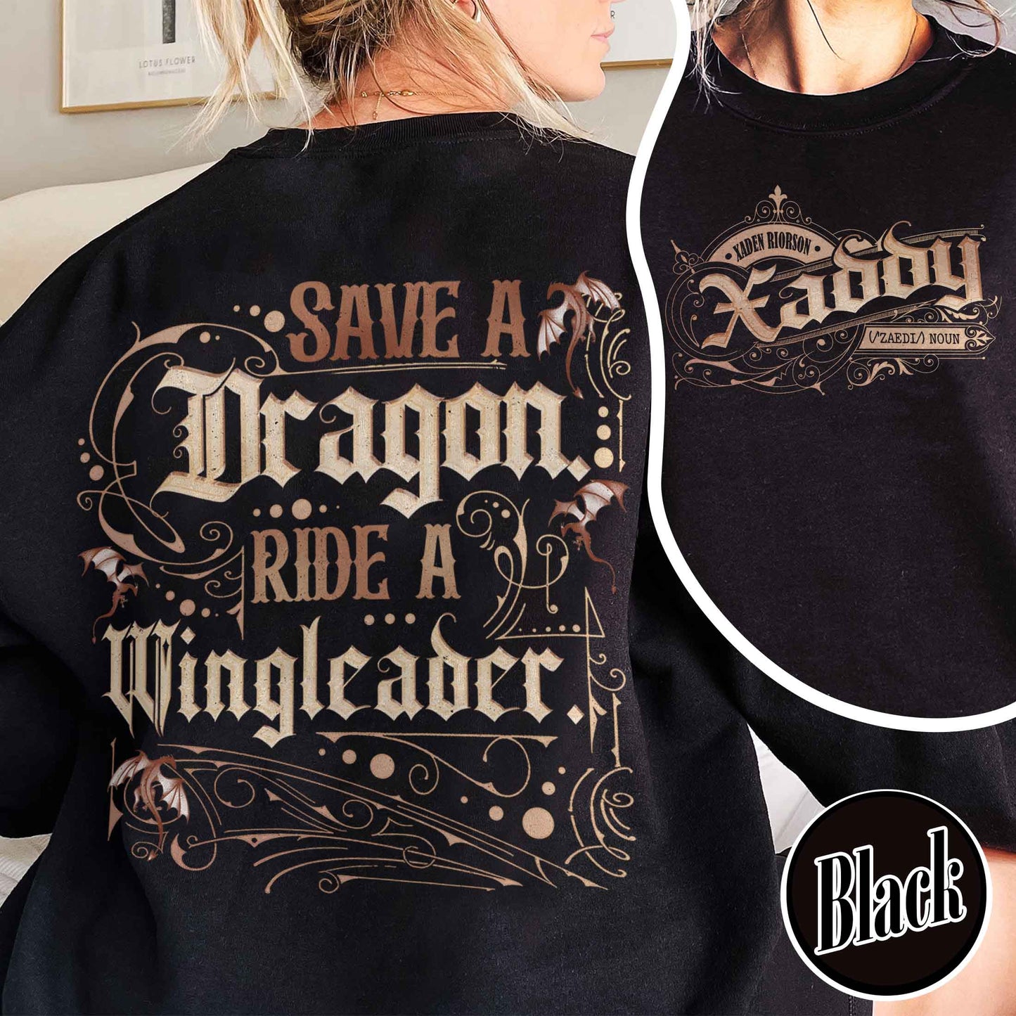 Bookish Sweatshirt, Xaddy Riorson Sweatshirt, Onyx Storm Fourth Wing Merch, Romantasy Book Lover