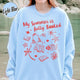 Booklover Sweatshirt, My Summer Is Fully Booked Sweatshirt, Book Girl Summer Sweatshirt, Librarian Gift Girl
