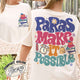 Custom Teacher Aide Comfort Color Shirt, Personalized Paras Make It Possible Shirt, Paraprofessional Shirt