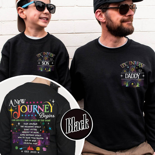 Family Epic Universe Sweatshirt, Custom Family Universe Park Trip 2025 Sweatshirt, Family Trip to Orlando Sweatshirt,