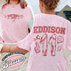 Mother’s Day Comfort Color Shirt, Softball Mama T Shirt, Custom Name and Number Softball Mom Shirt