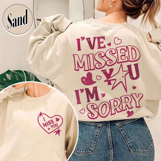 Music Lover Sweatshirt, I’ve Miss You I’m Sorry Sweatshirt, Gracie Abrams Sweatshirt, Fan Merch Sweatshirt