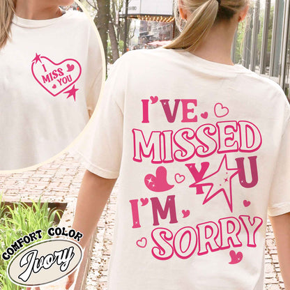 Music Lover Comfort Color Shirt, I’ve Miss You I’m Sorry Shirt, Gracie Abrams Shirt, Fan Merch Shirt