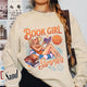 Summer Book Sweatshirt, Book Girl Summer Windy City Series Sweatshirt, Hot Girl Summer Sweatshirt