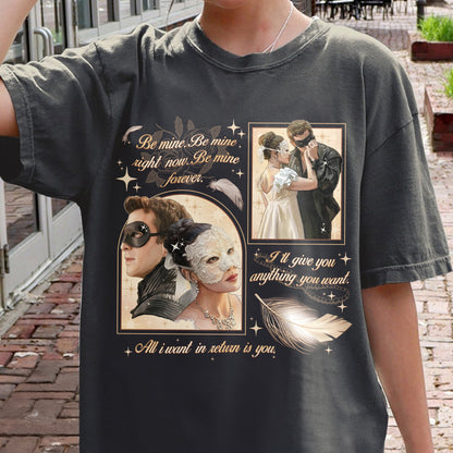 From Masquerade to Marriage – Benophie Inspired – Bridgerton Benedict & Sophie Regency Romance Tshirt