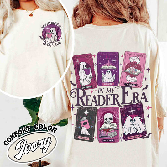 The Reader Tarot Card Comfort Colors Shirt, the Reader Tarot Card Shirt, Spooky Reader Shirt, Spooky Readers Book Clubs Halloween, Tarot Lover