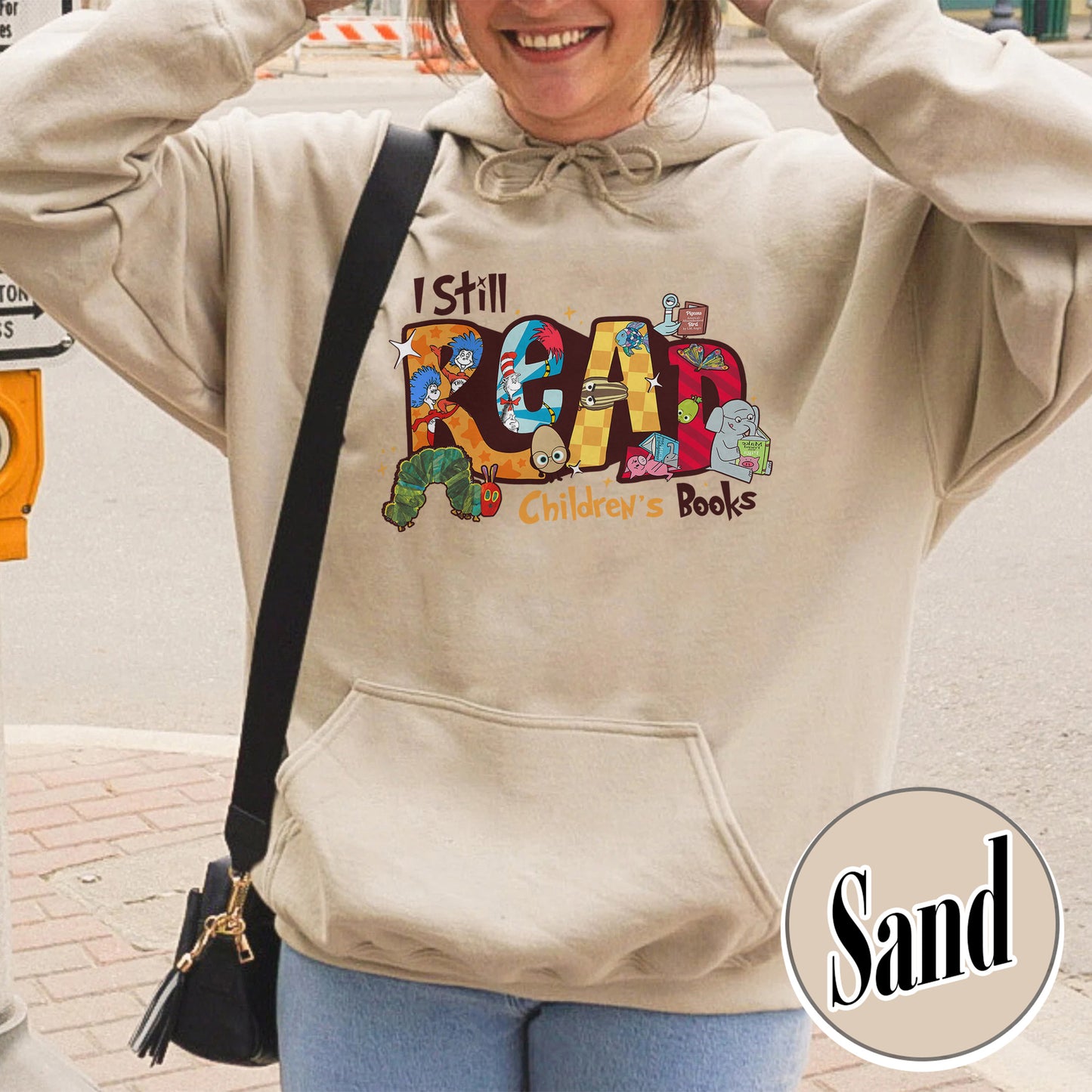 Teachers Day Hoodie, I Still Read Children’s Books Teacher Hoodie, Funny School Hoodie